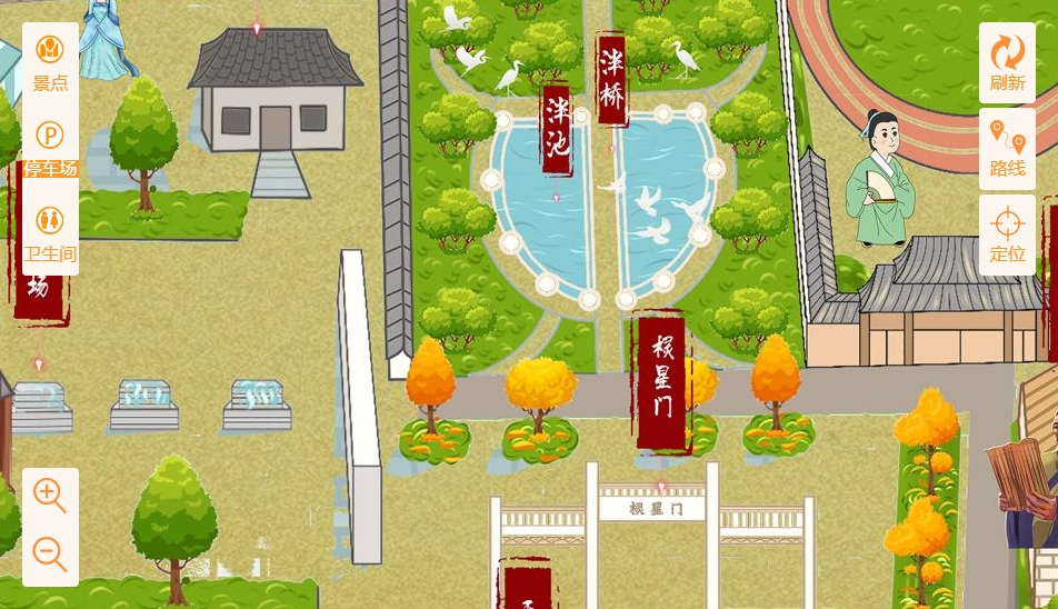 曲阜手绘地图景区语音讲解导览系统：智慧景区建设的基石